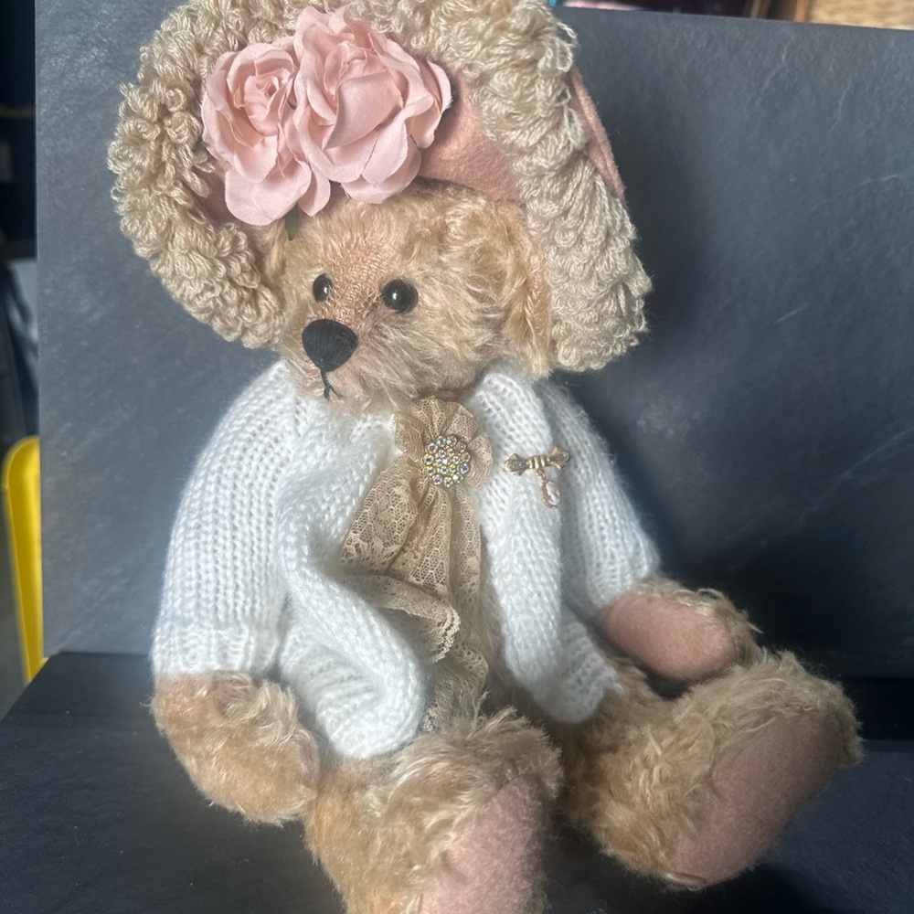 Vintage Ashton Drake PANDORA Bear Artist Signed Vicky Lougher 1999 Ltd Ed #0226